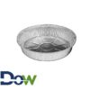 10" Round Heavy Weight Foil Take-Out Pan - 250/Case