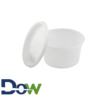HD 12oz Microwavable Translucent Plastic Deli Container and Lid - 240/Case