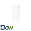 24oz White Poly Paper Hot Cup - 500/Case