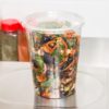 32oz PP Microwavable Clear Round Deli Container - 500/Case - Image 2