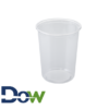 32oz PP Microwavable Clear Round Deli Container - 500/Case