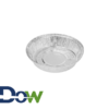 7" Round Heavy Weight Foil Take-Out Pan - 500/Case