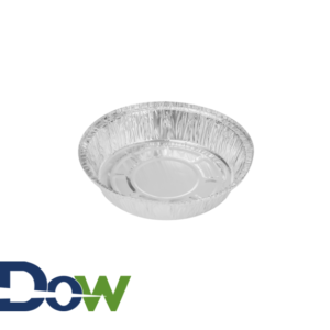 7" Round Heavy Weight Foil Take-Out Pan - 500/Case