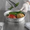 8" Round Heavy Weight Foil Take-Out Pan - 500/Case - Image 2