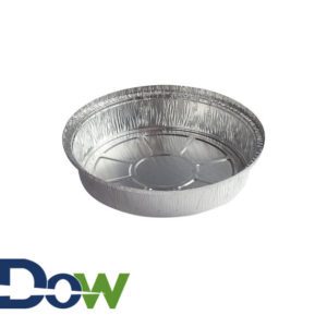 9" Round Heavy Weight Foil Take-Out Pan - 500/Case