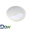 Translucent Deli Lid Flush Fit - 500/Case