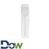 Individually Wrapped Heavy Weight White Plastic Soup Spoon- 1000/Case
