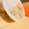 Translucent Deli Lid Flush Fit - 500/Case - Image 2