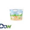 12oz Safari Frozen Yogurt / Food Cup - 1000/Case