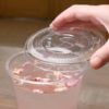 12- 24oz PET Clear Flat Lid with Straw Slot - 1000/Case - Image 3