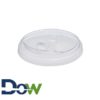 Clear Strawless Sip Lid For 12-24oz Clear PET Cups - 1000/Case