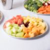 12" Round Foil Embossed Catering Tray - 25/Case - Image 3