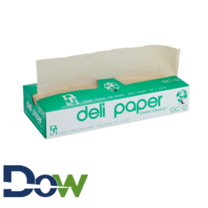 12" x 10¾" Interfolded Brown Wax Deli Wrap Paper - 500/Box