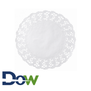 16" Round White Paper Lace Doilies - 250/Case
