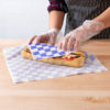 15" x 15" Blue Check Grease-Resistant Paper Sheets - 4000/Case - Image 3