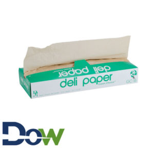 15" x 10¾" Interfolded Brown Wax Deli Wrap Paper - 500/Box