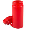 24oz Red Wide Mouth Squeeze Bottle - 6/Pack - Image 2