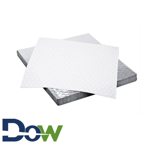 18 x 18 Insulated Foil Sandwich Wrap Sheets - 1000/Case