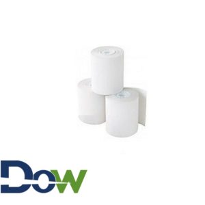 2 5/16" x 209' Thermal Gas Pump Paper Roll Tape - 24/Case