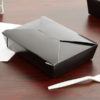 #2 Black Microwavable Folded Pak Paper Container - 200/Case - Image 3