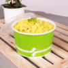 20oz Green Paper Frozen Yogurt / Food Cup - 600/Case - Image 2