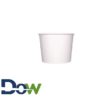 32oz White Frozen Yogurt / Food Cup - 600/Case