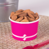 4oz Pink Paper Frozen Yogurt / Food Cup - 1000/Case - Image 2
