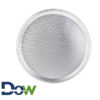 12" Round Foil Embossed Catering Tray - 25/Case