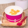 6oz Pink Paper Frozen Yogurt / Food Cup - 1000/Case - Image 2