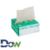 6" x 10¾" Interfolded Brown Wax Deli Wrap Paper - 1000/Box