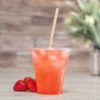 7¾" Kraft Jumbo Paper Straw, Unwrapped - 4800/Case - Image 2
