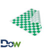 12" x 12" Green Check Grease-Resistant Paper Sheets - 5000/Case