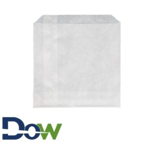 4 1/2" x 4 1/2" Medium White French Fry Bag - 2000/Case