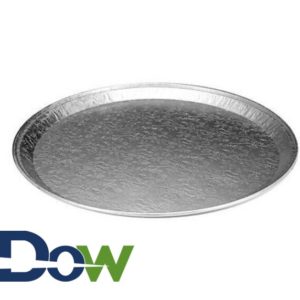 16" Round Foil Embossed Catering Tray - 25/Case