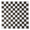 12" x 12" Black Check Grease-Resistant Paper Sheets - 5000/Case - Image 2