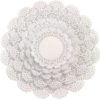 20" Round White Paper Lace Doilies - 250/Case - Image 3