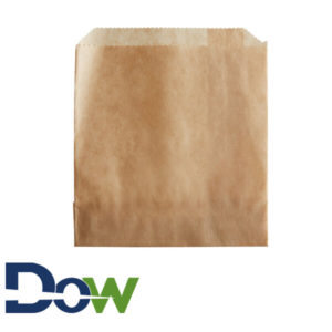 4 1/2" x 4 1/2" Medium Brown French Fry Bag - 2000/Case