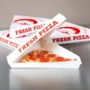 "Fresh Pizza" Printed Coated Clamshell Pizza Slice Box - 400/Case - Image 2