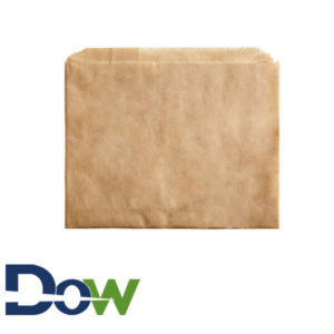 3 1/2" x 4 1/2" Small Brown French Fry Bag - 2000/Case