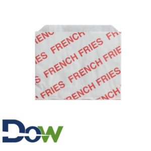 3 1/2" x 4 1/2" Small French Fry Bag - 2000/Case