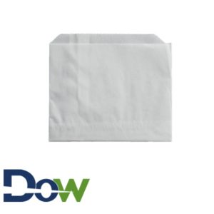 3 1/2" x 4 1/2" Small White French Fry Bag - 2000/Case