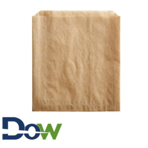 6" x 3/4" x 6 1/2" Extra Large Brown French Fry Bag - 2000/Case