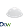 Clear Round PET Dome Lid for 16oz with No Hole For Frozen Yogurt- 1000/Case