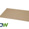 12" x 16" Half Size Parchment Paper Pan Liner, Brown - 1000/Case - Image 2