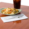 17" x 17" 3-Ply Premium White Dinner Napkin - 2000/Case - Image 2