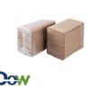 6½" x 8½" Interfold Dispenser Napkin 2-Ply, Brown - 6000/Case - Image 2