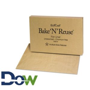 16" x 24" Full Size Parchment Paper Pan Liner, Brown - 1000/Case