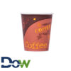 8oz Coffee Print Poly Paper Hot Cup - 1000/Case