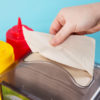 6½" x 8½" Interfold Dispenser Napkin 2-Ply, Brown - 6000/Case - Image 3
