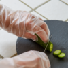 TPE Clear Thermoplastic Elastomer Powder-Free Glove, Small - 2000/Case - Image 2